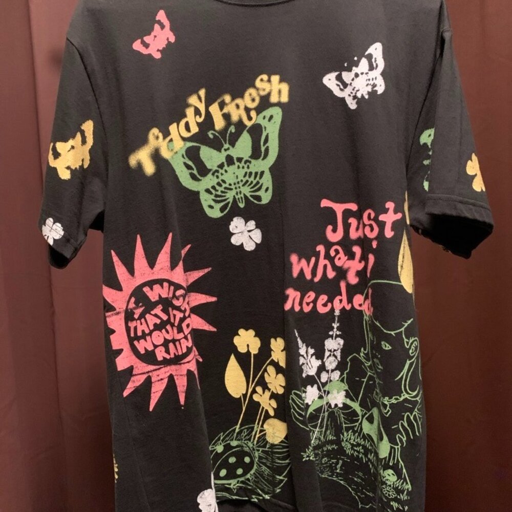 Teddy Fresh 'Just What I Needed' Tee [Size S, Black/Multi]